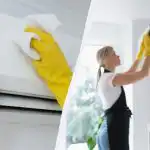 De airconditioner kan zonder technicus worden gereinigd: één methode verwijdert