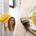 Zo werden ramen en spiegels schoongemaakt in de jaren 1940,